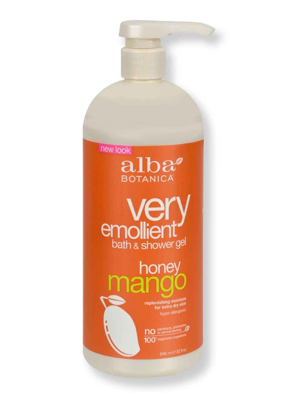 Alba Botanica Alba Botanica Very Emollient Shower Gel Honey Mango 32 fl oz Shower Gels & Body Washes 