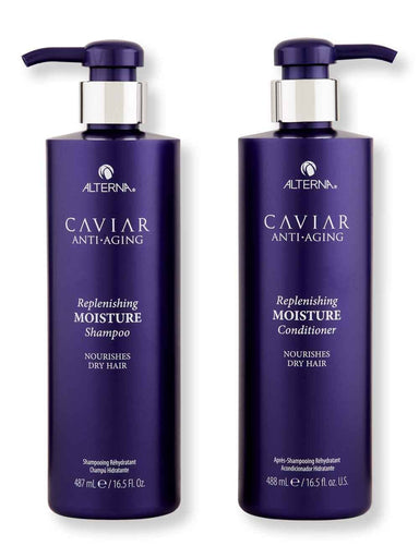 Alterna Alterna Caviar Replenishing Moisture Shampoo & Conditioner 16.5 oz Hair Care Value Sets 
