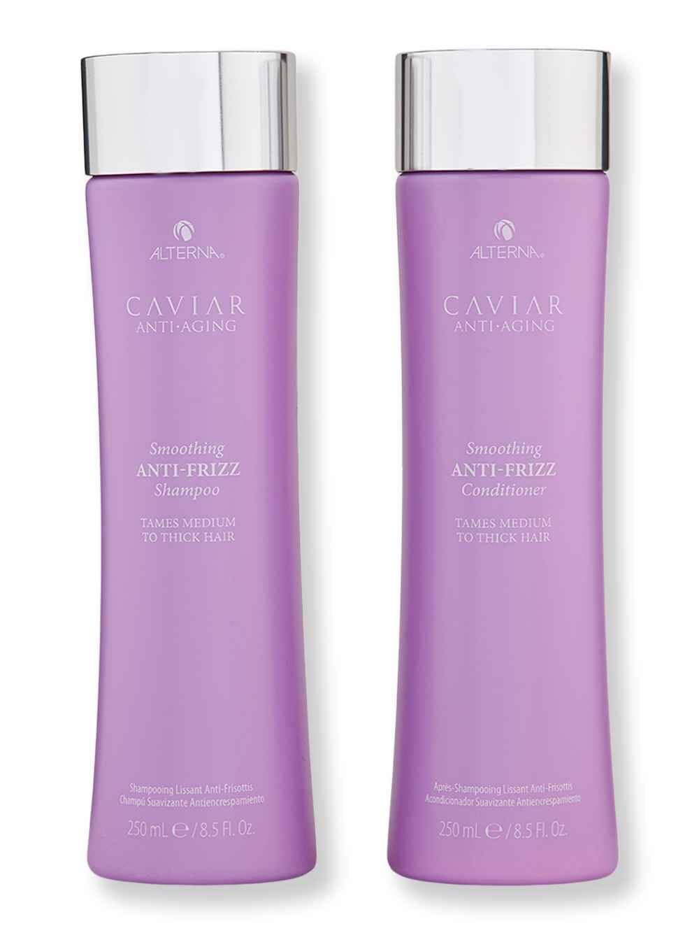 Alterna Alterna Caviar Smoothing Anti-Frizz Shampoo & Conditioner 8.5 oz Hair Care Value Sets 