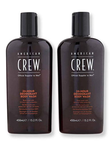 American Crew American Crew 24 Hour Deodorant Body Wash 2 Ct 15.2 oz Shower Gels & Body Washes 