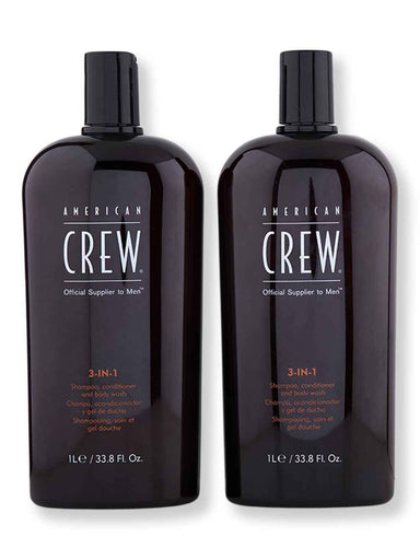 American Crew American Crew 3-in-1 2 Ct 33.8 oz Shampoos 