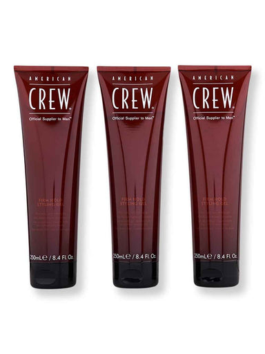 American Crew American Crew Firm Hold Styling Gel 3 Ct 8.4 oz Hair Gels 