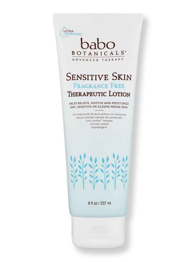 Babo Botanicals Babo Botanicals Sensitive Skin Fragrance Free Daily Hydra Therapy Lotion 8 oz Baby Skin Care 
