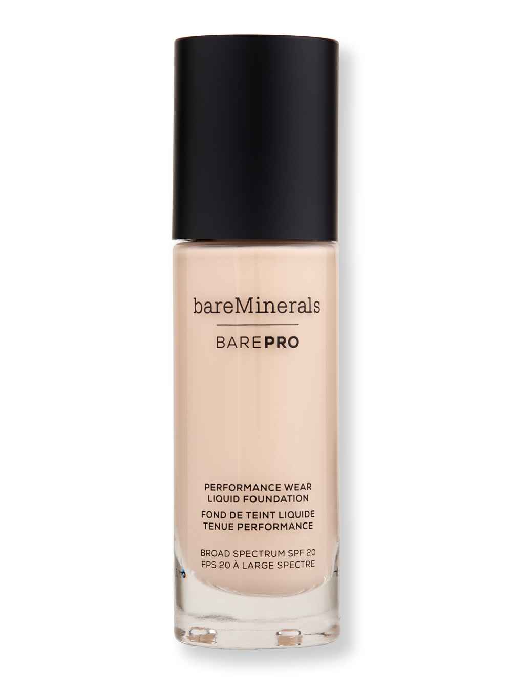 Bareminerals Bareminerals BarePro Performance Wear Liquid Foundation SPF 20 Ivory 02 1 oz 30 ml Tinted Moisturizers & Foundations 