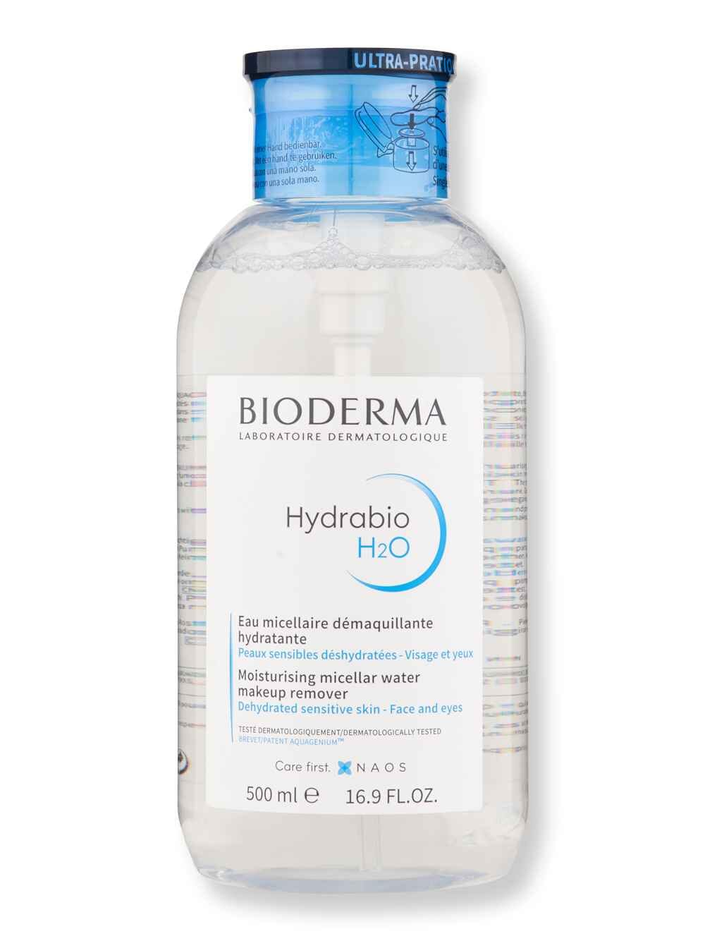 Bioderma Bioderma Hydrabio H2O with Pump 16.7 fl oz500 ml Face Cleansers 