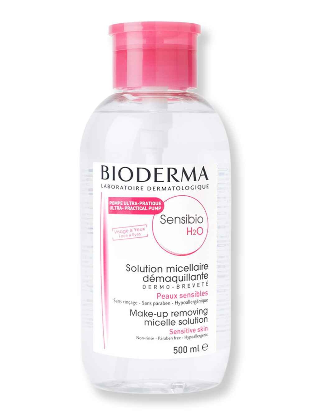 Bioderma Bioderma Sensibio H2O with Pump 16.7 fl oz500 ml Face Cleansers 