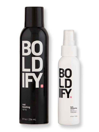 Boldify Boldify Root Boosting Spray 8 oz & Hair Thickening Spray 4 oz Hair Care Value Sets 