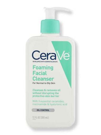 CeraVe CeraVe Foaming Facial Cleanser 12 oz Face Cleansers 