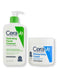 CeraVe CeraVe Hydrating Cleanser 12 oz & Moisturizing Cream 16 oz Skin Care Kits 