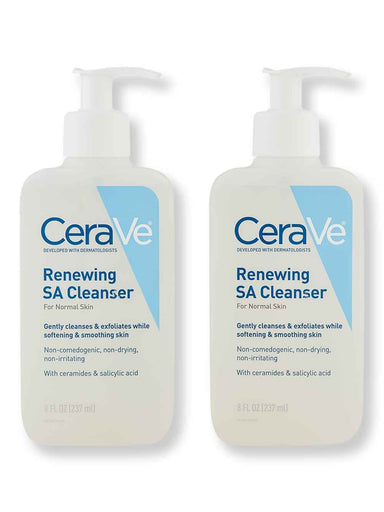 CeraVe CeraVe Renewing SA Cleanser 2 Ct 8 oz Face Cleansers 
