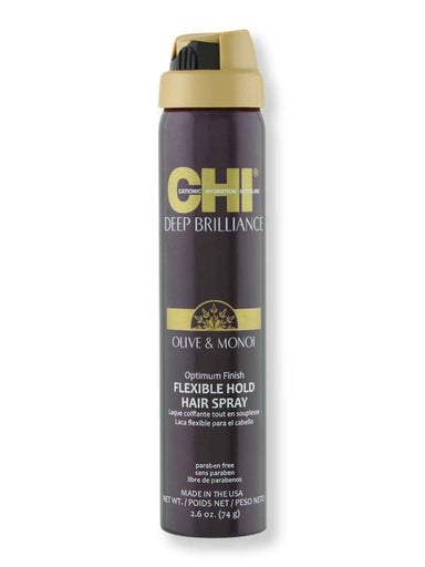 CHI CHI Deep Brilliance Olive & Monoi Optimum Finish Flexible Hold Spray 2.6 fl oz Hair Sprays 