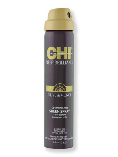 CHI CHI Deep Brilliance Olive & Monoi Optimum Shine Sheen Spray 2.6 fl oz Hair & Scalp Repair 