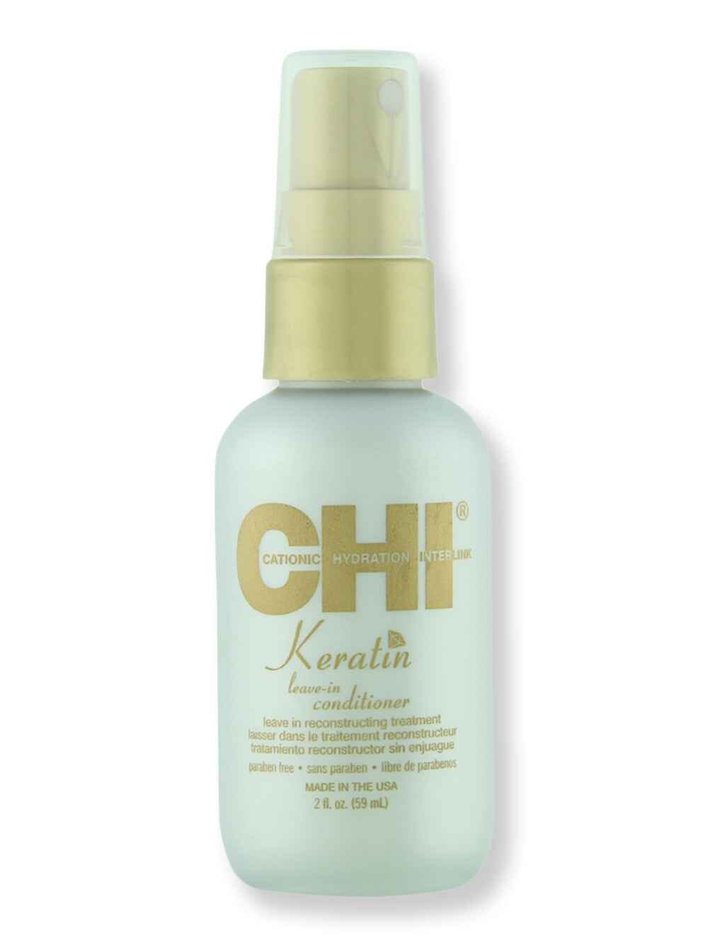 CHI CHI Keratin Leave In Conditioner 2 oz Hair & Scalp Repair 