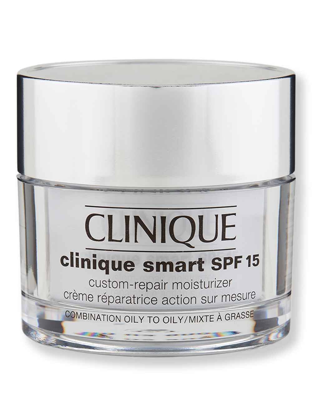 Clinique Clinique Smart Broad Spectrum SPF15 Custom-Repair Moisturizer Combination Oily 50 ml Face Moisturizers 