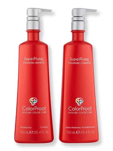 ColorProof ColorProof SuperPlump Volumizing Shampoo & Conditioner 25.4 oz Hair Care Value Sets 