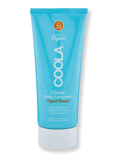Coola Coola Classic Body Organic Sunscreen Lotion SPF 30 Tropical Coconut 5 oz Body Sunscreens 