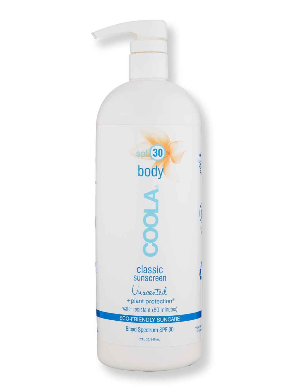 Coola Coola Classic Body Sunscreen Lotion SPF 30 32 oz Body Sunscreens 