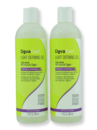 DevaCurl DevaCurl Light Defining Gel 2 Ct 12 oz Hair Gels 