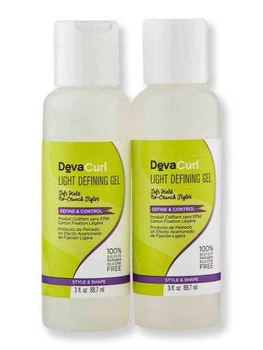 DevaCurl DevaCurl Light Defining Gel 2 Ct 3 oz Hair Gels 