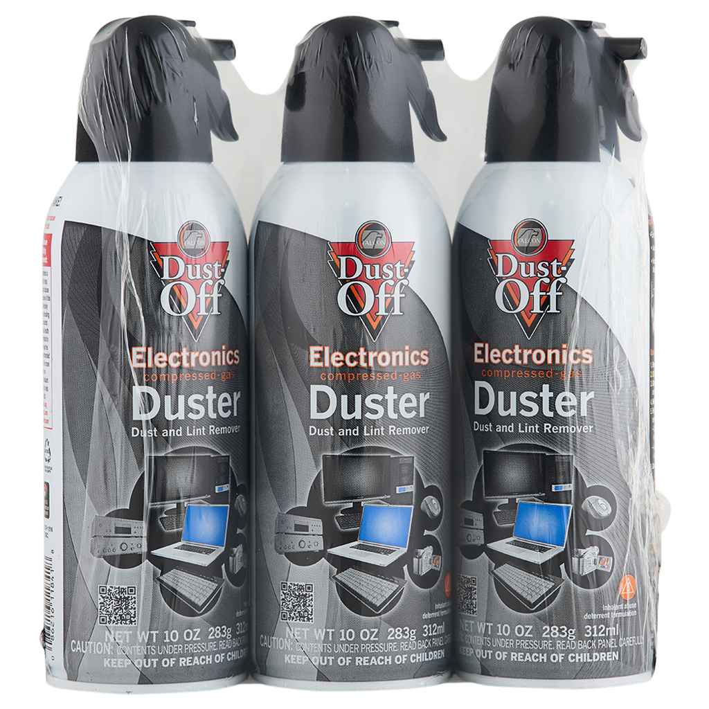 Dust-Off Dust-Off Disposable Duster 10 oz 3 Ct Cleaning Supplies 