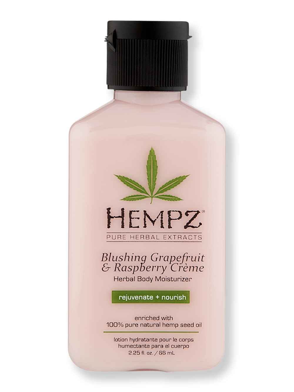 Hempz Hempz Blushing Grapefruit & Raspberry Creme Herbal Body Moisturizer 2.25 oz Body Lotions & Oils 