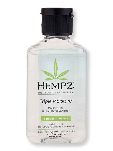 Hempz Hempz Triple Moisture Moisturizing Herbal Hand Sanitizer 2.25 oz Hand Soaps 