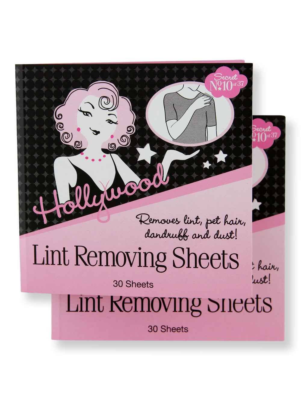 Hollywood Fashion Secrets Hollywood Fashion Secrets Lint Removing Sheets 2 ct Apparel Accessories 