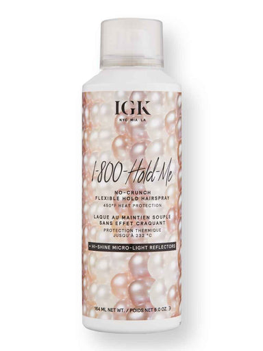 iGK iGK 1-800-Hold-Me No-Crunch Flexible Hold Hairspray 5 oz Hair Sprays 