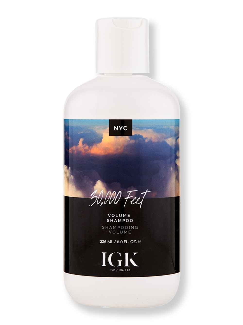 iGK iGK 30000 Feet Volume Shampoo 8 oz Shampoos 