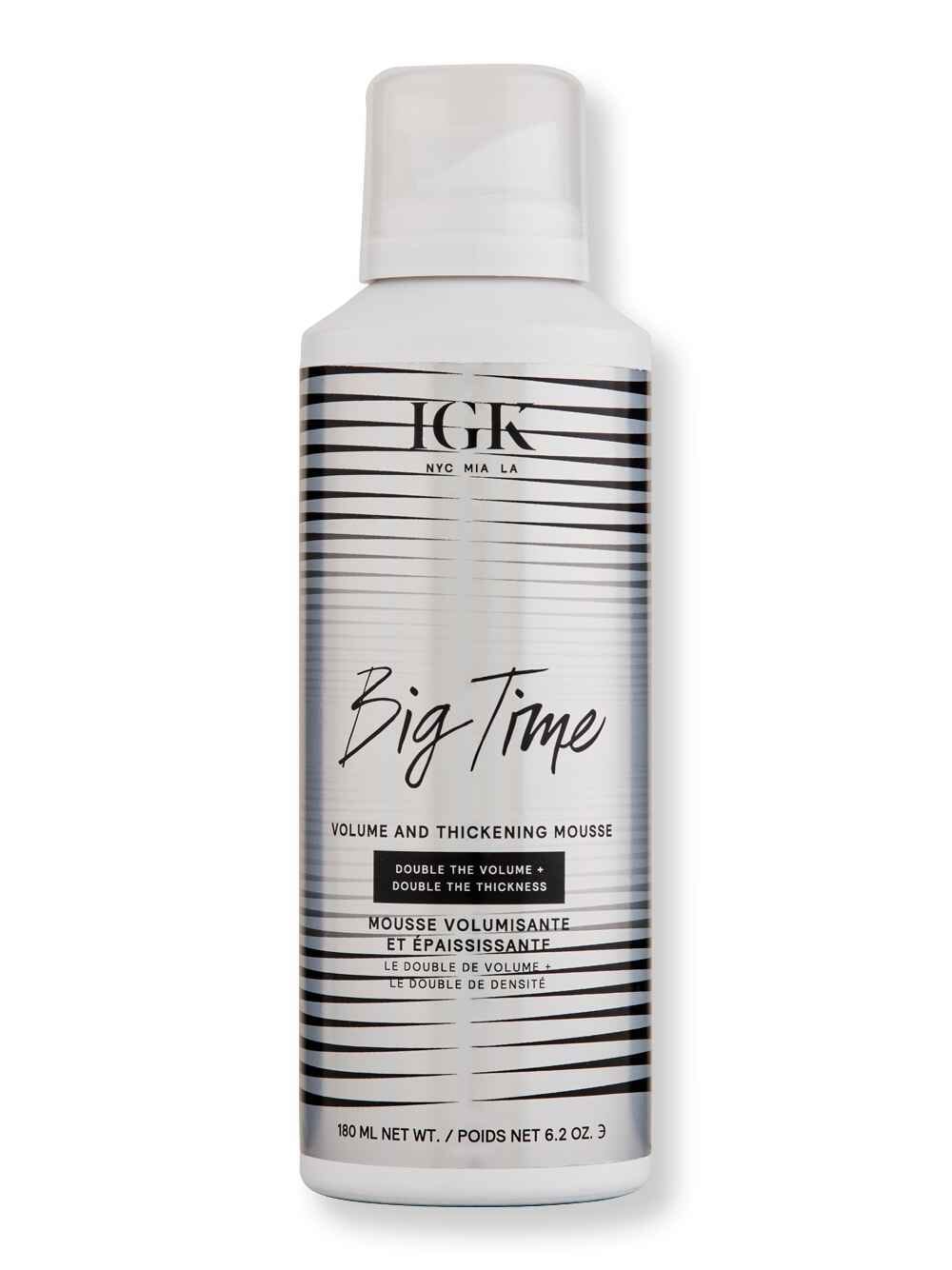 iGK iGK Big Time Volume + Thickening Mousse 6.2 oz Mousses & Foams 