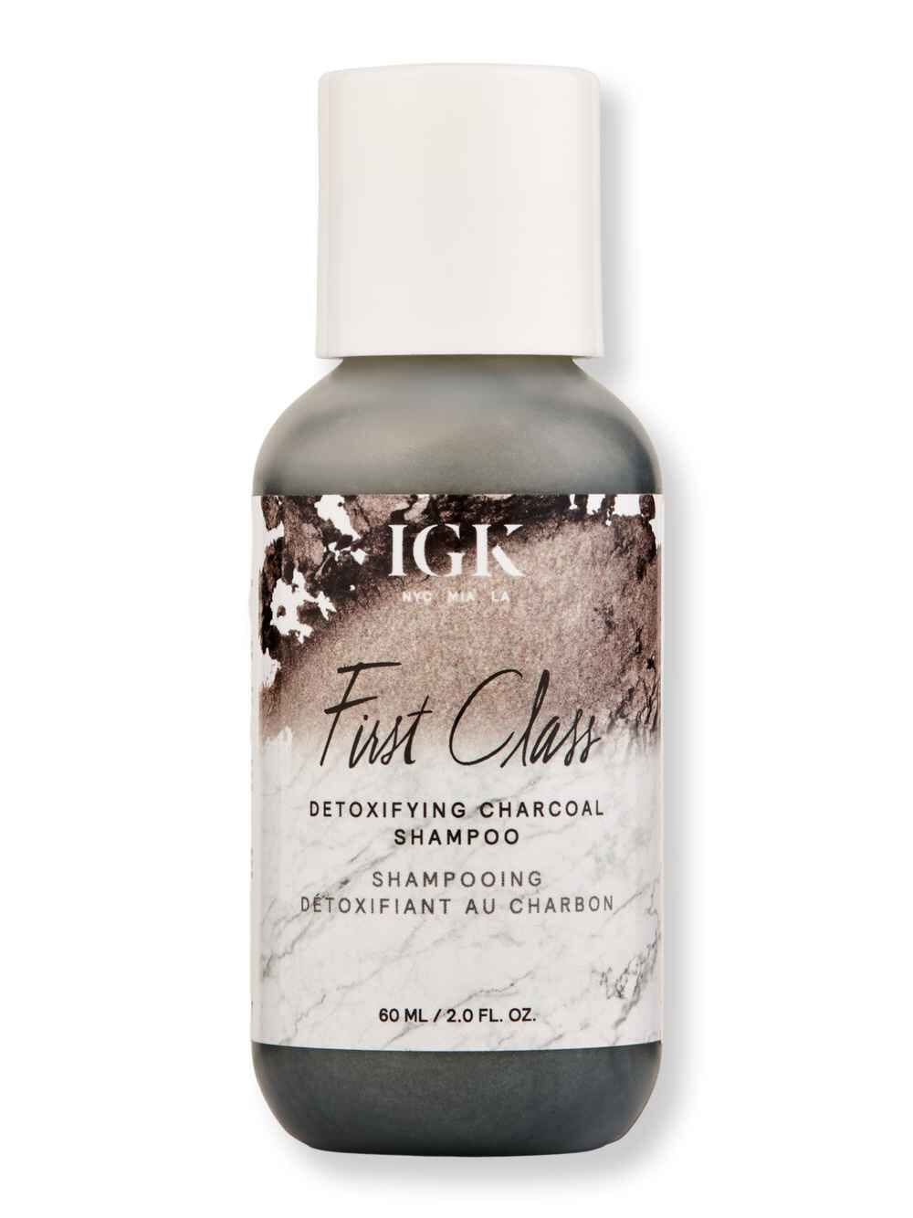 iGK iGK First Class Detoxifying Charcoal Shampoo 2 oz Shampoos 