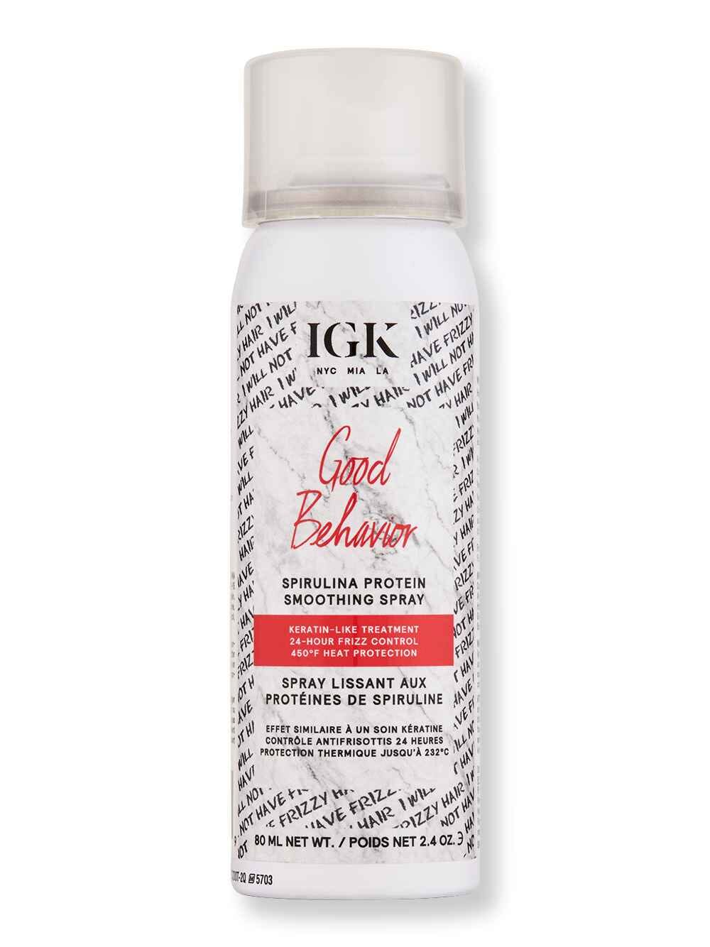 iGK iGK Good Behavior Spirulina Protein Smoothing Spray 2.4 oz Styling Treatments 