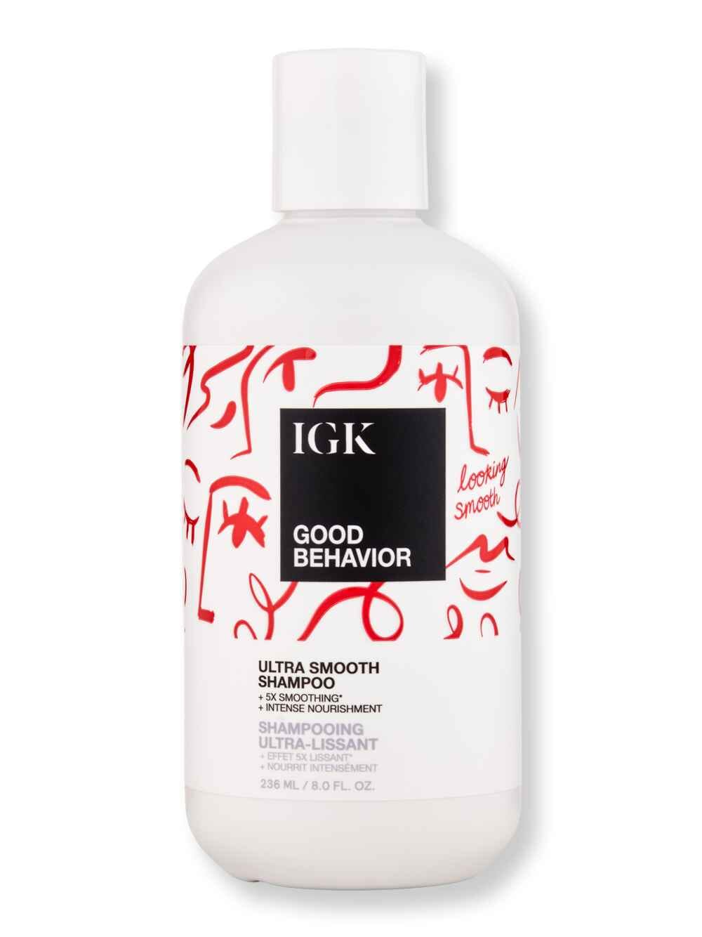iGK iGK Good Behavior Ultra Smooth Shampoo 8 oz Shampoos 