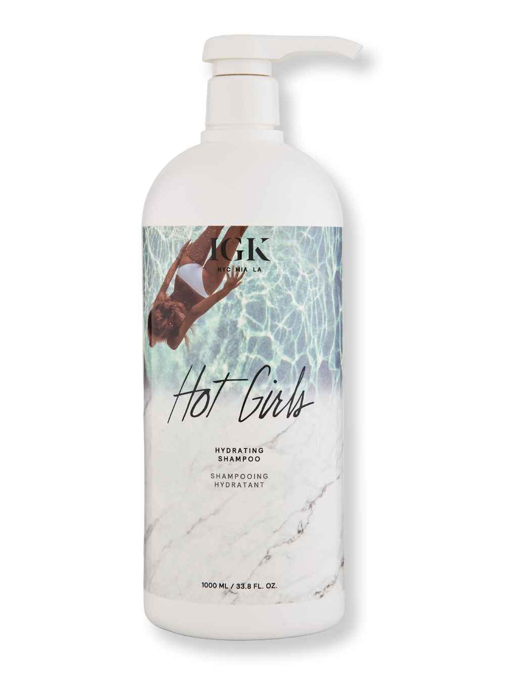 iGK iGK Hot Girls Hydrating Shampoo 33 oz1 Liter Shampoos 
