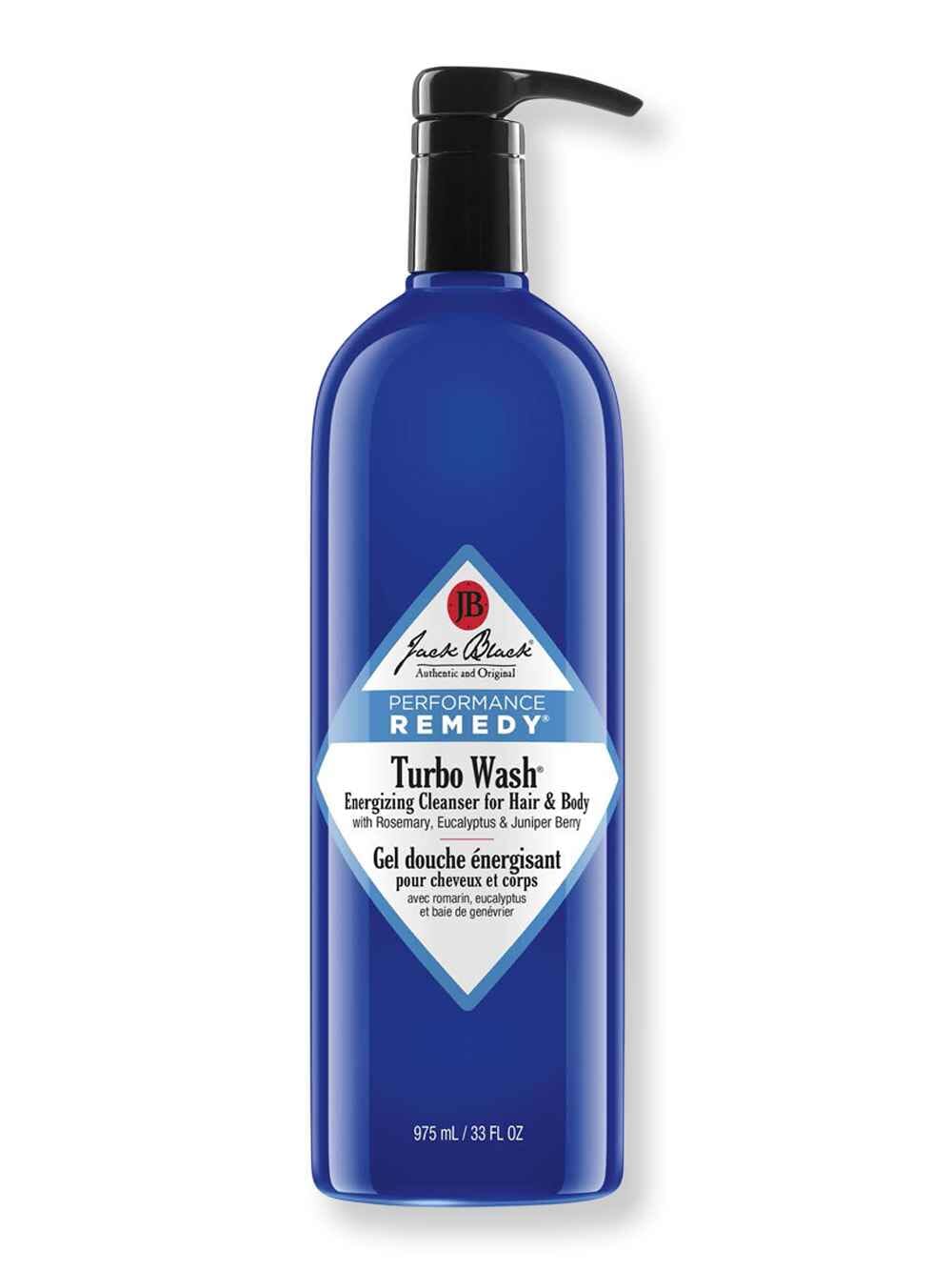 Jack Black Jack Black Turbo Wash Energizing Cleanser for Hair & Body 33 oz Shower Gels & Body Washes 