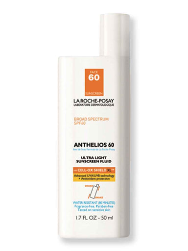 La-Roche Posay La-Roche Posay Anthelios 60 Ultra Light Fluid Sunscreen 1.7 fl oz Face Sunscreens 