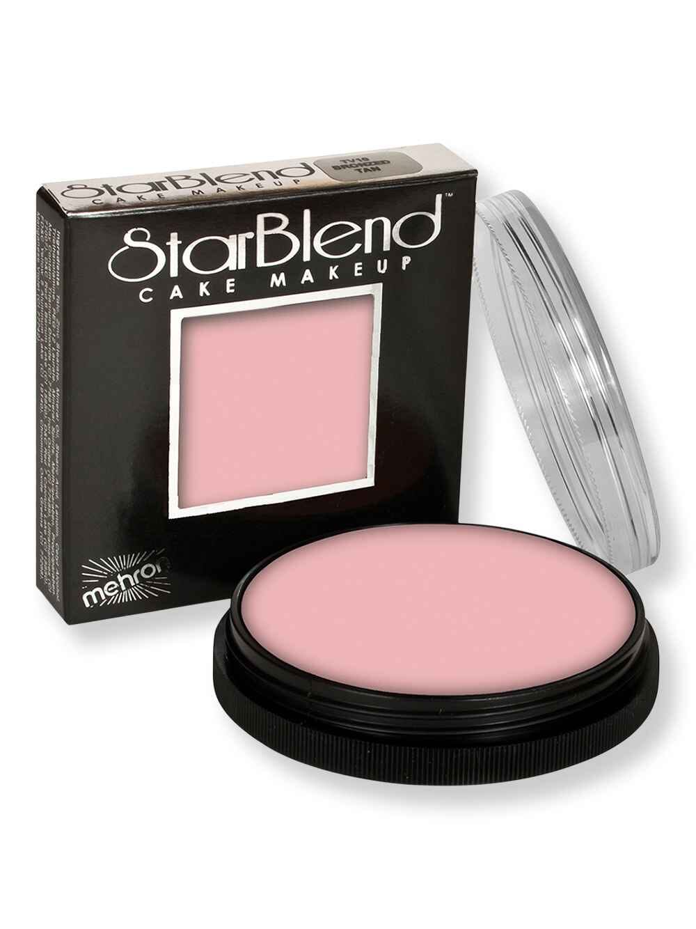 Mehron Mehron StarBlend Cake Makeup 2 ozLight Beige Blush Costume Makeup 