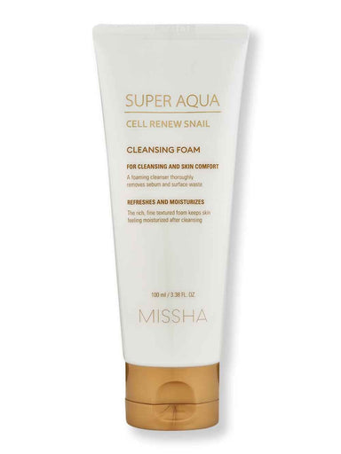 MISSHA MISSHA Super Aqua Cell Renew Snail Cleansing Foam Face Cleansers 