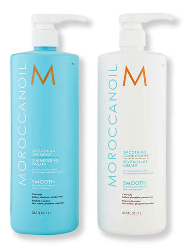 Moroccanoil Moroccanoil Smoothing Shampoo & Conditioner 33.8 oz Hair & Scalp Repair 