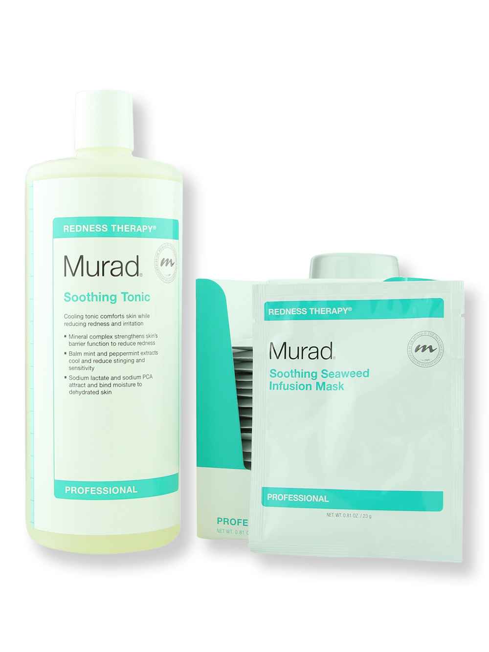 Murad Murad Soothing Seaweed Infusion Mask 15 Ct Face Masks 