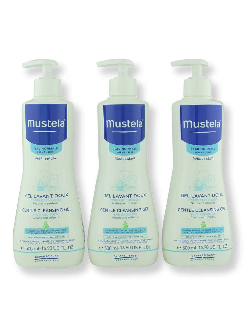 Mustela Mustela Gentle Cleansing Gel 3 ct 16.9 oz Baby Shampoos & Washes 