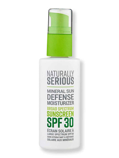 Naturally Serious Naturally Serious Mineral Sun Defense Moisturizer Broad Spectrum Sunscreen SPF 30 2 oz Body Sunscreens 