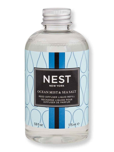 Nest Fragrances Nest Fragrances Ocean Mist & Sea Salt Reed Diffuser Refill 5.9 fl oz175 ml Candles & Diffusers 