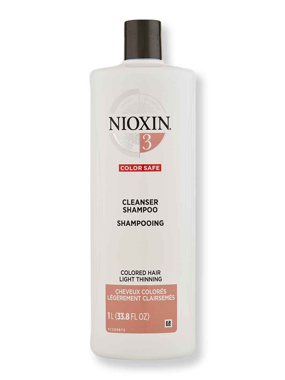 Nioxin Nioxin System 3 Cleanser 33.8 oz1000 ml Shampoos 