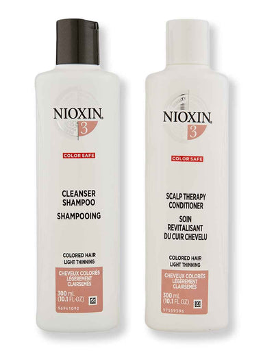 Nioxin Nioxin System 3 Cleanser & Scalp Therapy Conditioner 10.1 oz Hair Care Value Sets 
