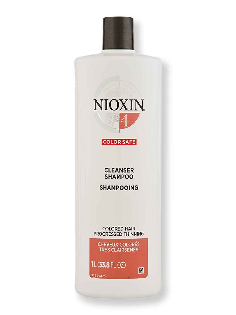 Nioxin Nioxin System 4 Cleanser 33.8 oz1000 ml Shampoos 