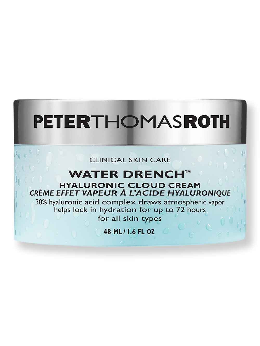 Peter Thomas Roth Peter Thomas Roth Water Drench Hyaluronic Cloud Cream Hydrating Moisturizer 1.6 oz Face Moisturizers 