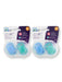 Philips Avent Philips Avent Ultra Air Pacifier 6-18m Blue & Green 4 Ct Pacifiers & Soothers 