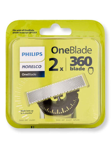 Philips Norelco Philips Norelco OneBlade 360 Blade Replacement Blades 2 Ct Razors, Blades, & Trimmers 
