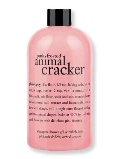 Philosophy Philosophy Pink Frosted Animal Cracker Shower Gel 16 oz480 ml Shower Gels & Body Washes 